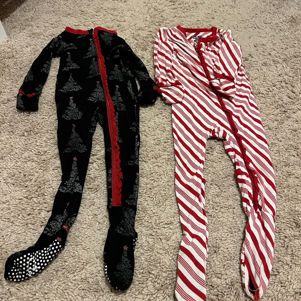 Kickee Pants Christmas Pajamas Bundle